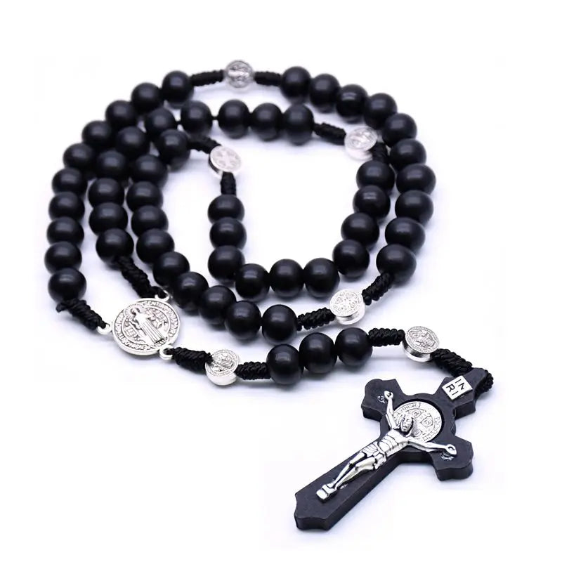 COLAR RELIGIOSO EM MADEIRA