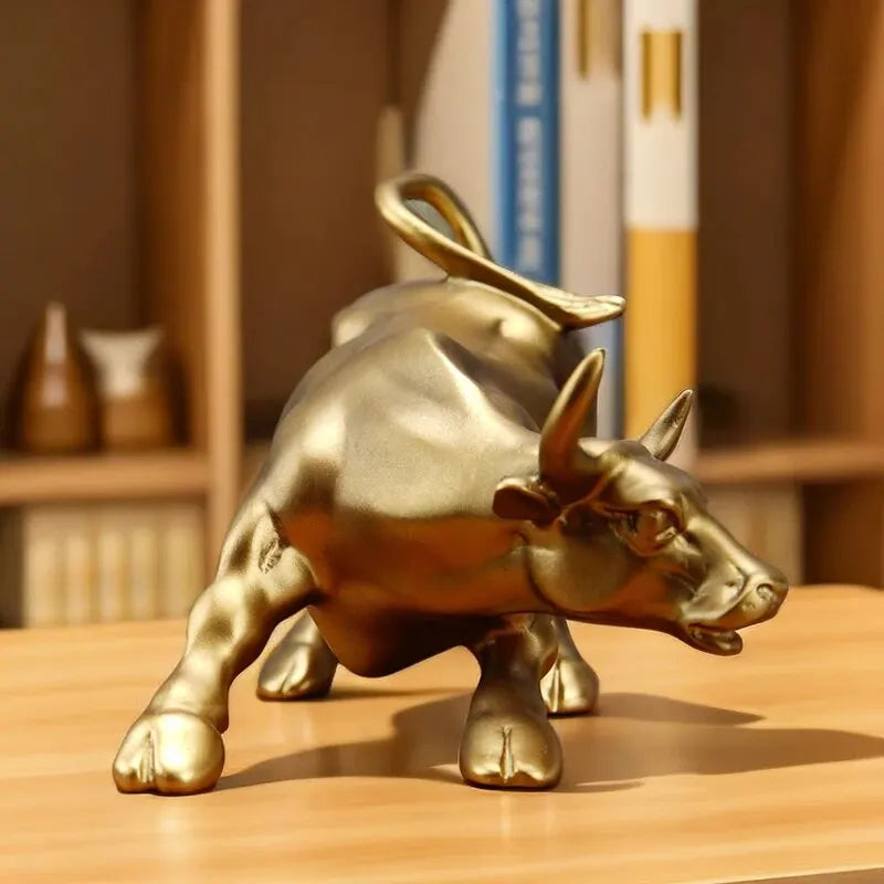 ESCULTURA  LOBO DE WALL STREET !
