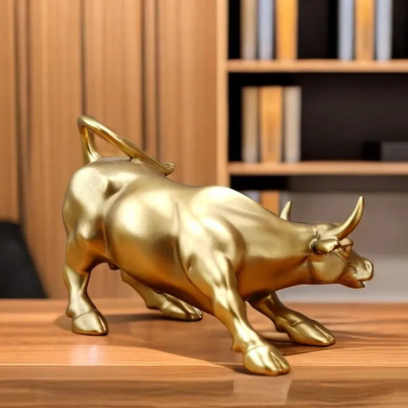 ESCULTURA  LOBO DE WALL STREET !