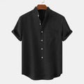 CAMISA LINHO MANGA CURTA